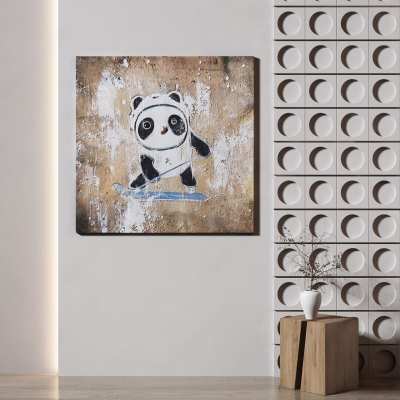 侘寂装饰画3D模型下载